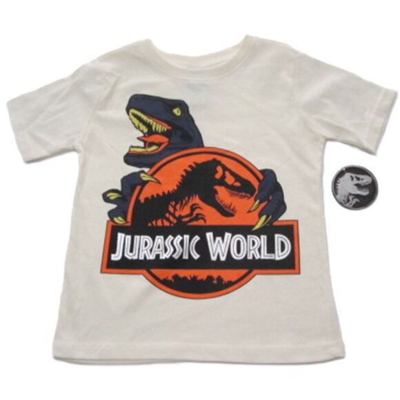 Jurassic T-Shirt Jogger Pants Sticker Activity Pad & Gift Bag NEW size 7 - Picture 3 of 5